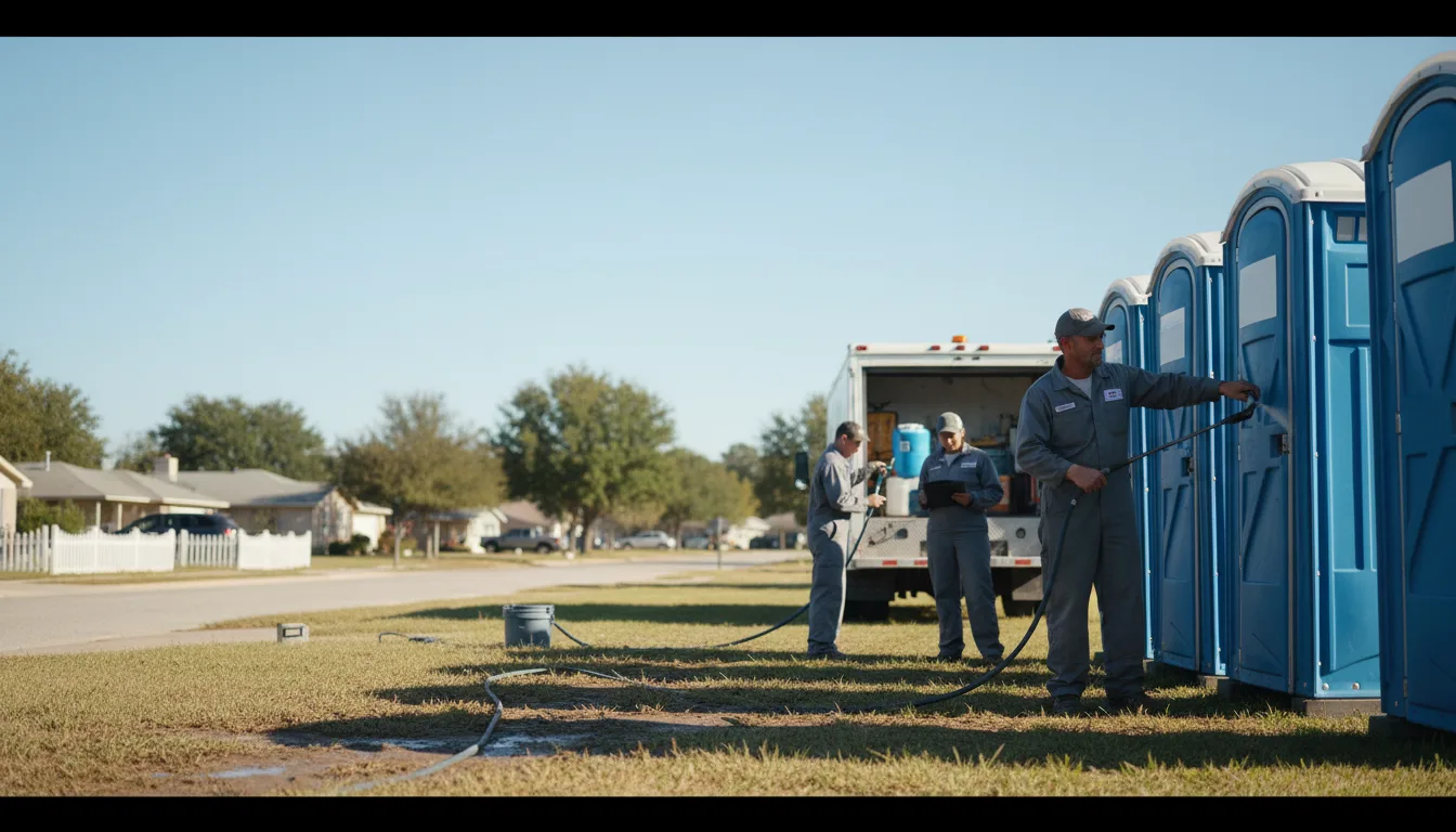 Long-Term Portable Toilet Rental in Crapo, MD near me